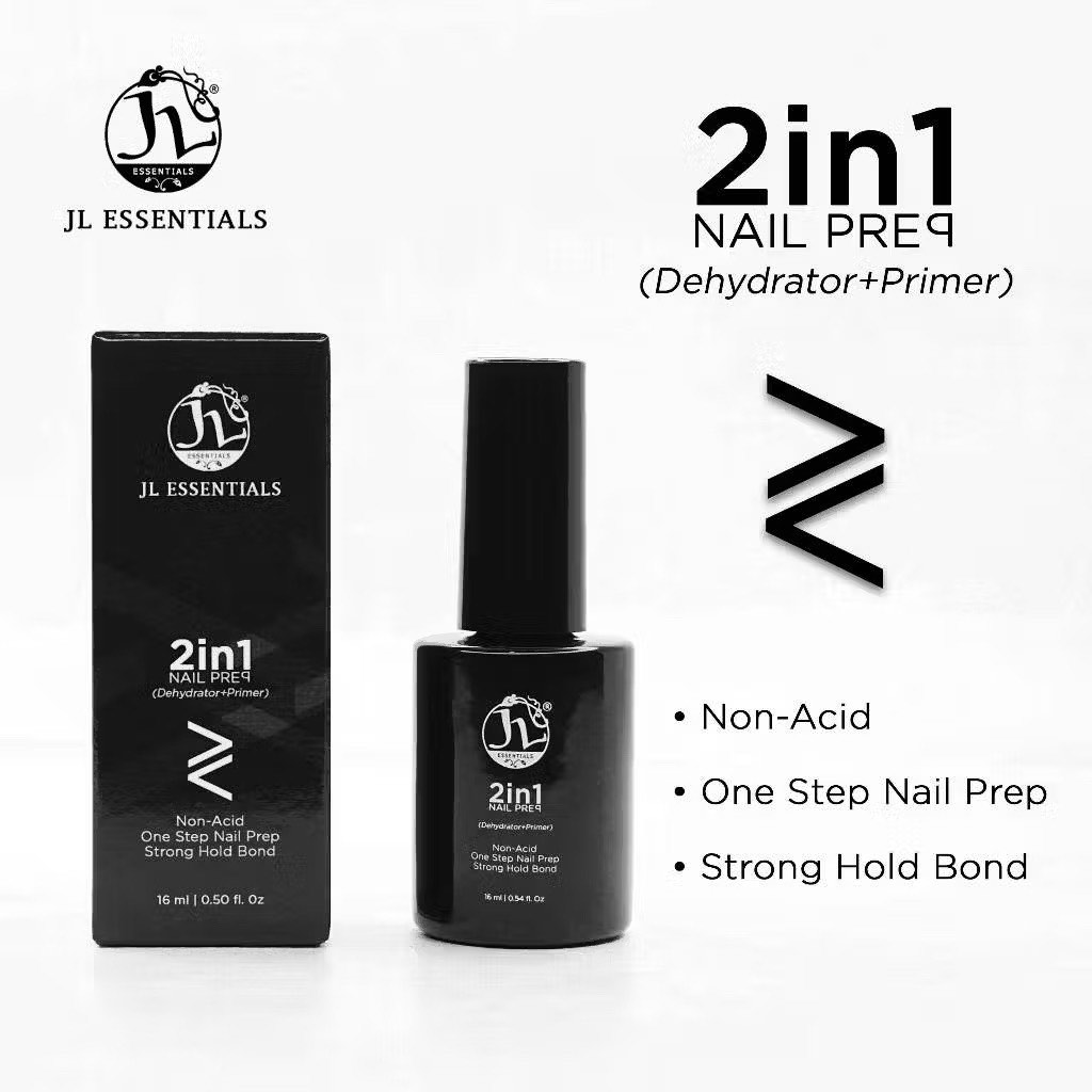 jl essentials 2in1 nail prep dehydrator + primer, Beauty & Personal ...