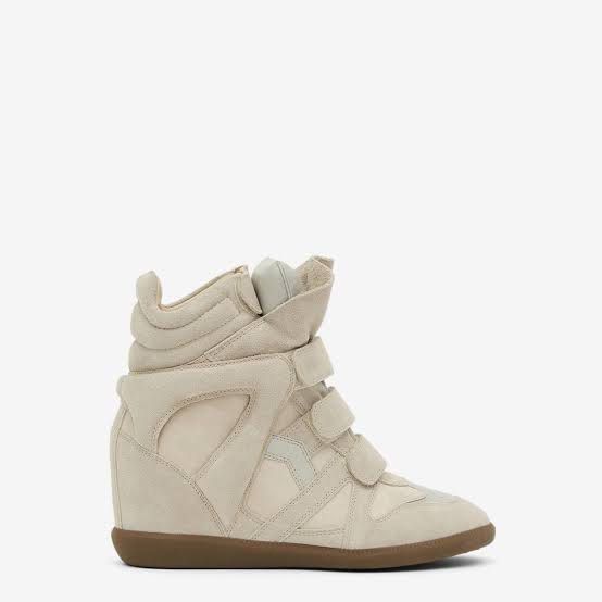 LF WTB Isabel Marant Bekett Wedge Sneaker (Category: Wedges) located in Manila. Submitted by saintizzy (Listing ID 1366431380, Image 2). Description: 🔖 Preferably ecru or taupe 🔖 Used or bnew 🔖 Size 39 .