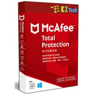 McAfee Total Protection 防毒軟件 防火牆 VPN64217125360643110