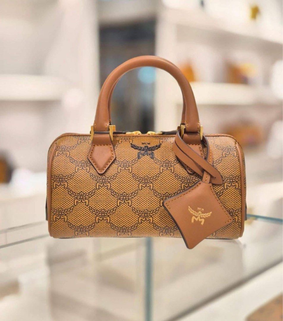 MCM Mini ella boston (Category: Luxury Bags & Wallets) located in Cebu City. Submitted by forless.ph (Listing ID 1366498623, Image 1). Description: Good as new!!! Moneyback guaranted Super sale!!!.