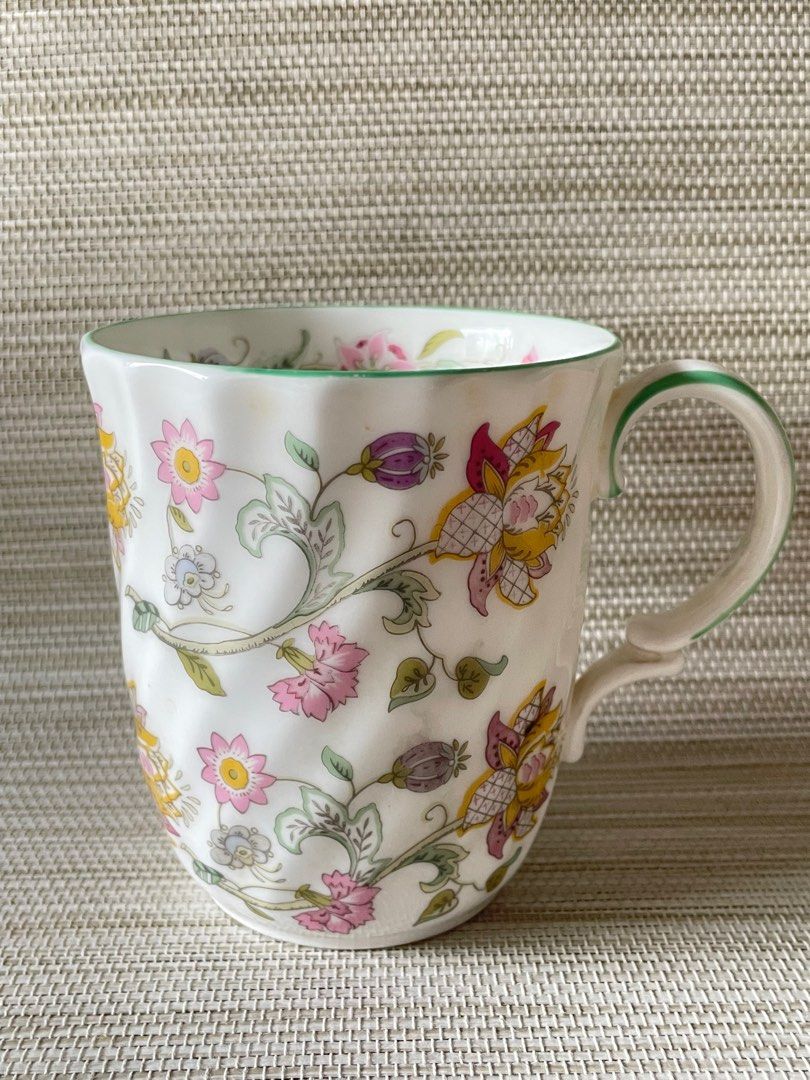 Minton Haddon Hall Bone China Vintage Table Ware (Category: Coffee & Tea Tableware) located in Davao. Submitted by shauitoys2019 (Listing ID 1366443451, Image 1). Description: Mug 400 Original quality BRANDED products from US.Preowned in very good condition Please manage your expectation as this is gently used item and doesn’t come with its original packaging nevertheless its in gOod condition. We ship via J&T and Flash MOP GCASH AND BPI BDO BANK