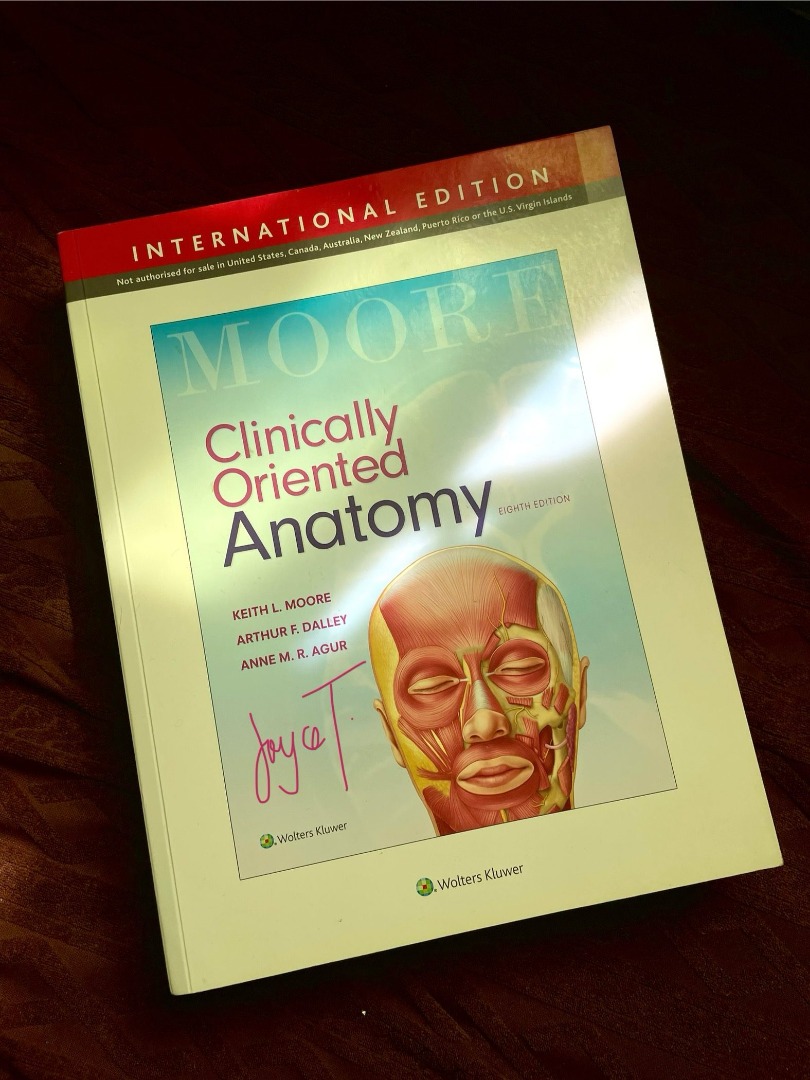 Moore's Clinically Oriented Anatomy (8th ed), Hobbies & Toys, Books ...