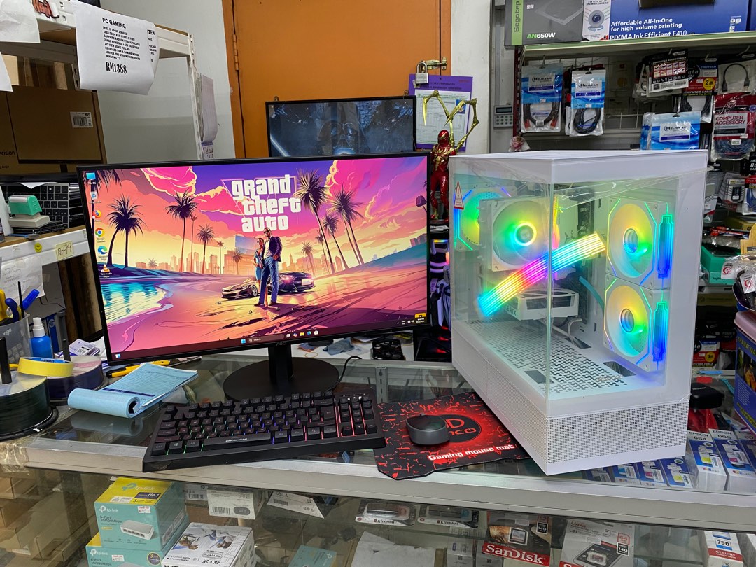 PC GAMING RTX 4060, Computers & Tech, Desktops on Carousell