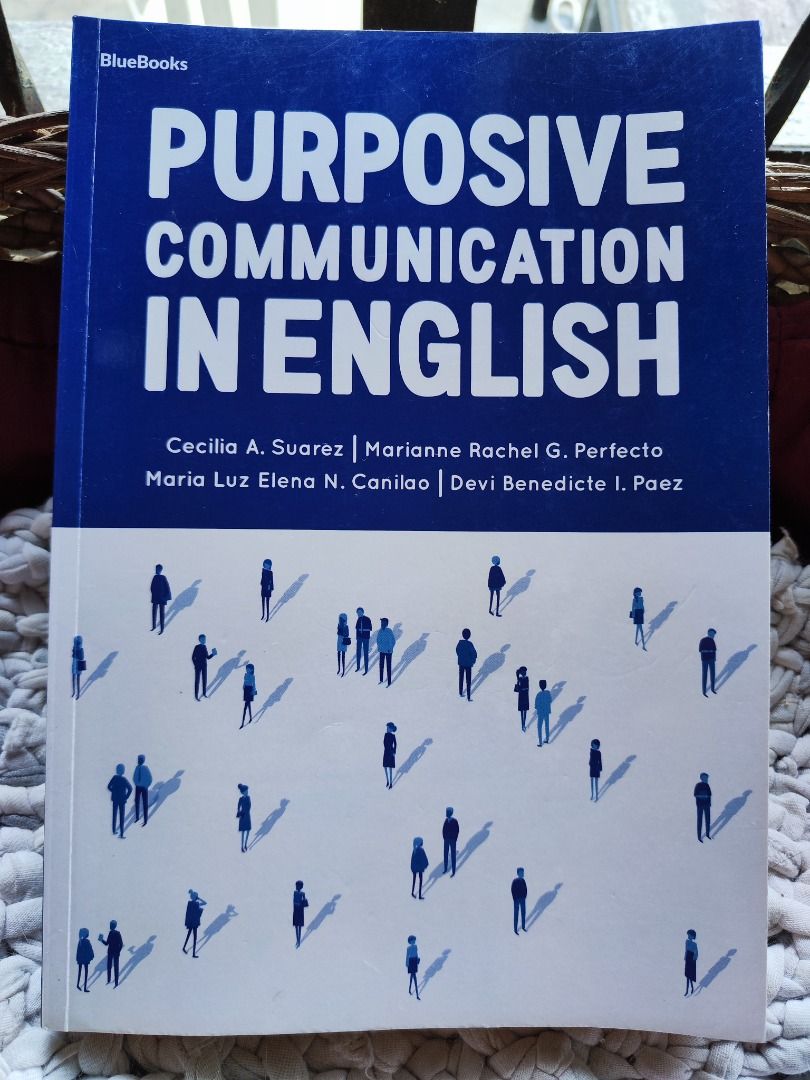 Purposive Communication in English (Category: Textbooks) located in Quezon City. Submitted by yeli.yeli (Listing ID 1366415820, Image 1). Description: .