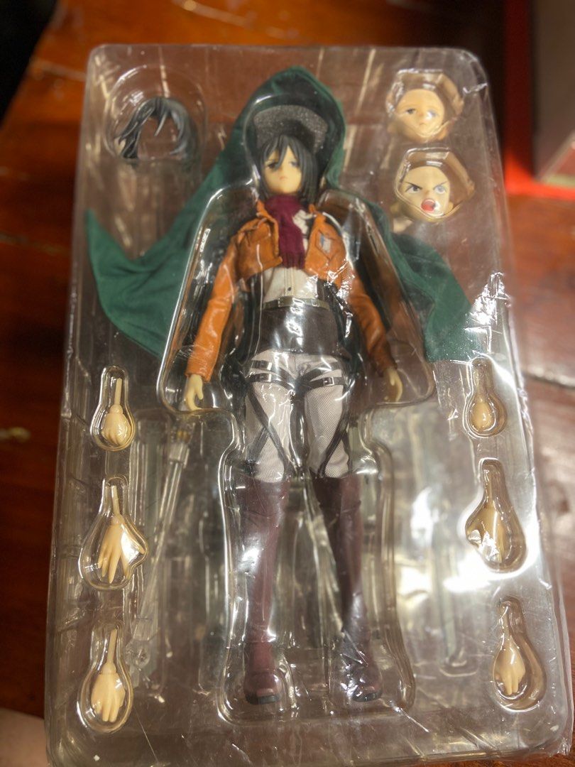 RAH Mikasa Ackerman (Category: Figurines & Statues) located in Cavite. Submitted by heinkel (Listing ID 1366393270, Image 2). Description: box was damaged by termites undisplayed and unplayed “technically” new minus the box 😬 12k obo.