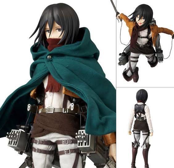 RAH Mikasa Ackerman (Category: Figurines & Statues) located in Cavite. Submitted by heinkel (Listing ID 1366393270, Image 1). Description: box was damaged by termites undisplayed and unplayed “technically” new minus the box 😬 12k obo.