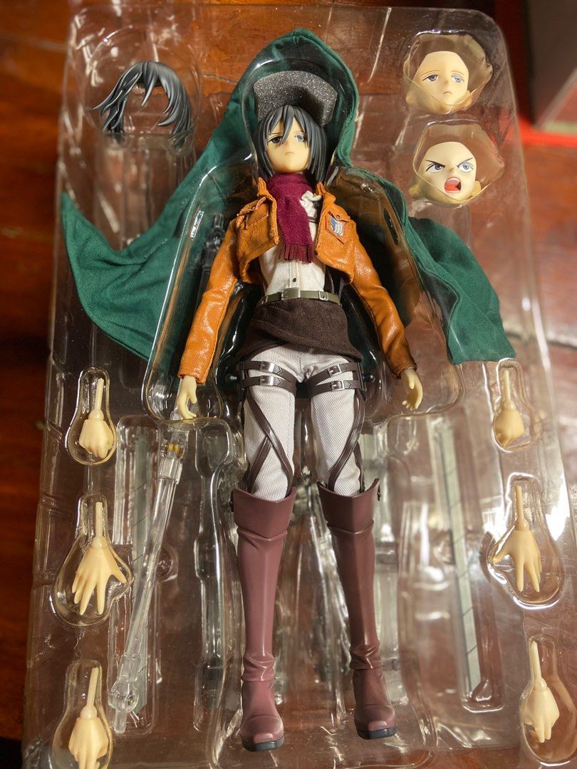 RAH Mikasa Ackerman (Category: Figurines & Statues) located in Cavite. Submitted by heinkel (Listing ID 1366393270, Image 3). Description: box was damaged by termites undisplayed and unplayed “technically” new minus the box 😬 12k obo.