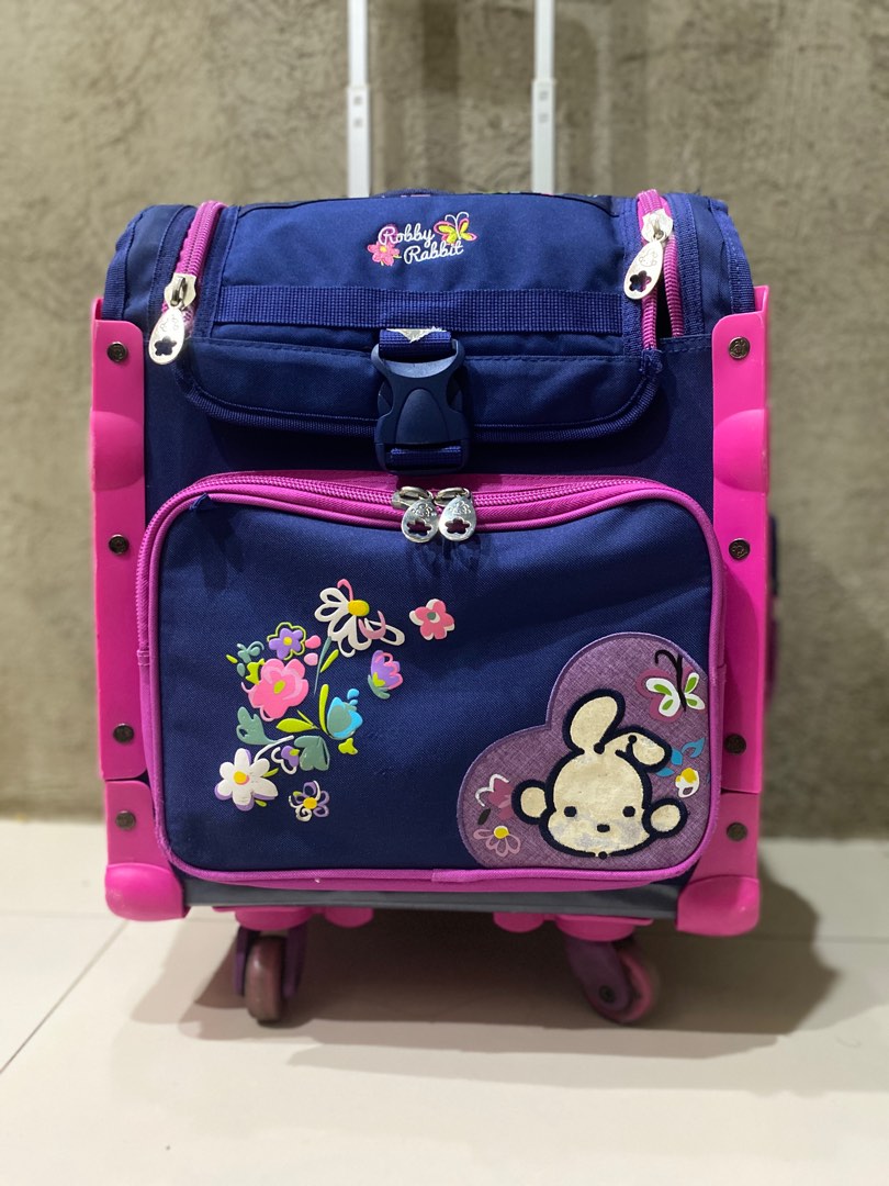 Robby Rabbit Trolley Bag, Women's Fashion, Bags & Wallets, Backpacks on ...