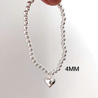 S925 Sterling Silver Simple Elegant Unique Handmade Hollow Round Bead Pounding Heart Elastic Bracelet
4MM Beads, 10MM Hollow Heart-Shaped Pendant
đș Wrist circumference refers to tight fit around wrist
Net wrist circumference 16CM đ°$19864219086598529110