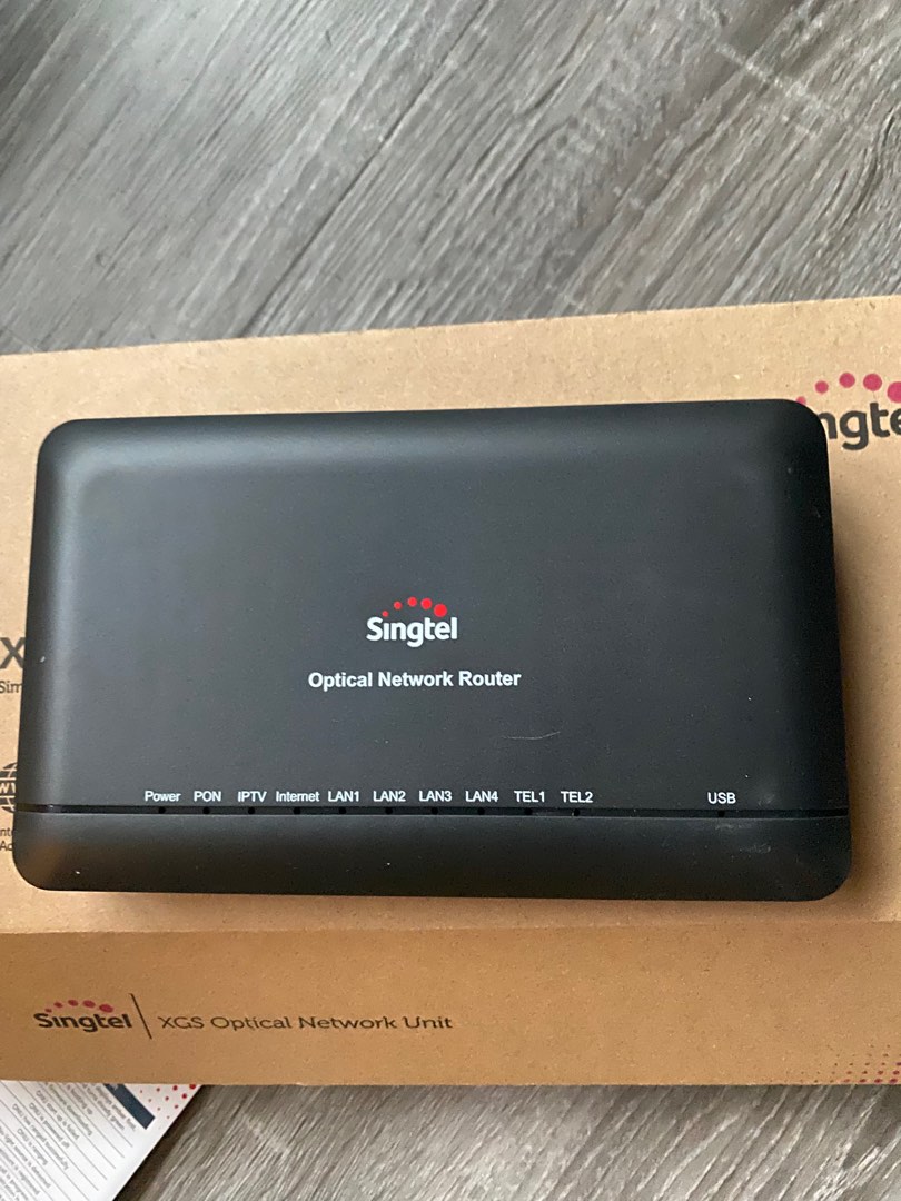 SingTel Optical Network ZTE, Computers & Tech, Office & Business ...