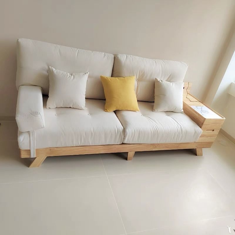Sofa with built-in side table with charging port (Category: Sofas) located in Manila. Submitted by kaden_chicvista (Listing ID 1366434560, Image 3). Description: sofa with built in side table made with synthetic marble(for hot and cold drinks) (with charging port) bulky but can be use as an accent chair in your home cushion cover made with special cotton material and available in various colors sizes: 1 seater 110cm(43in) * 80cm(31in) * 86cm(33in