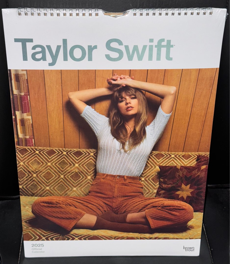 Taylor Swift Midnights A3 Calendar 2025 (42cm X 30cm) Hobbies Toys