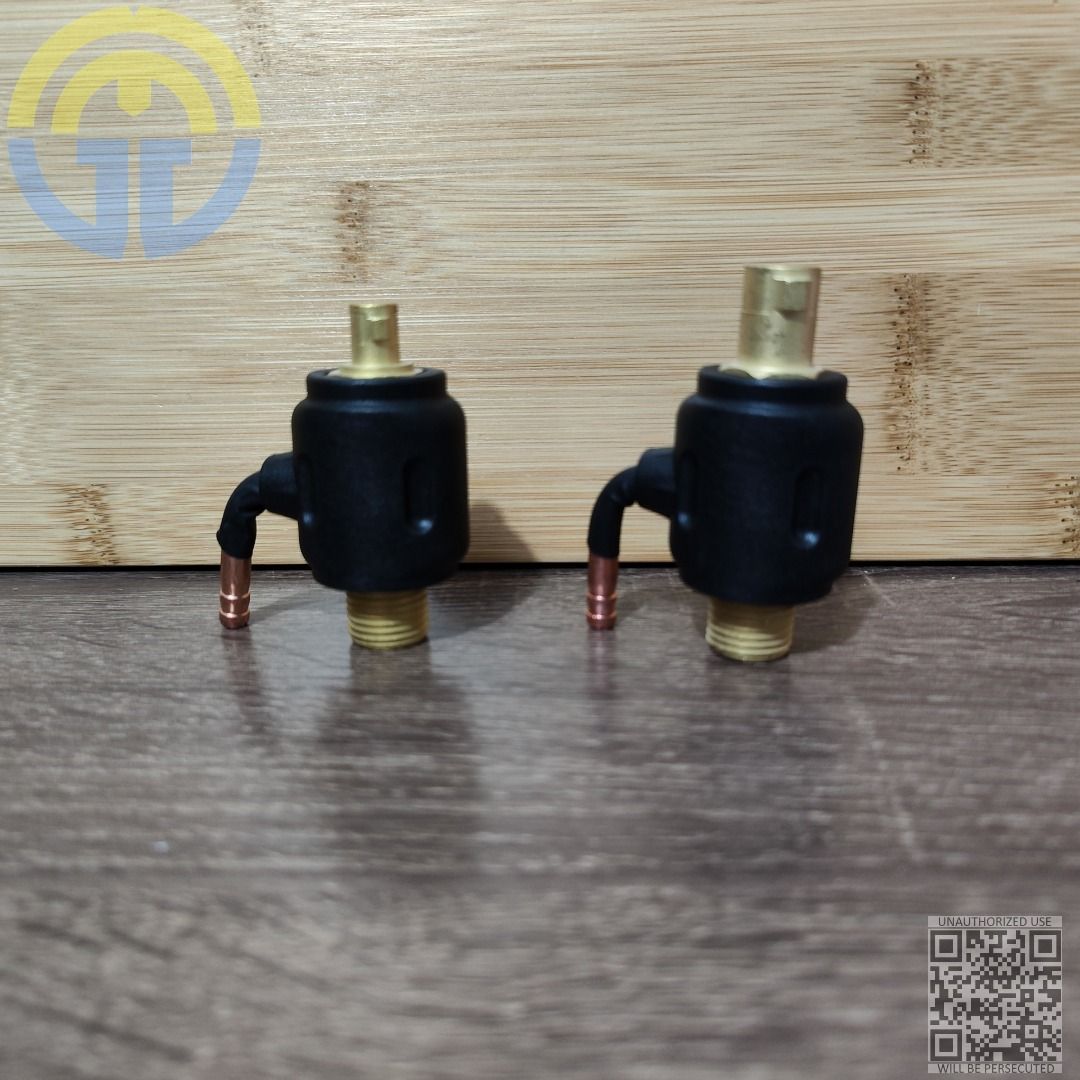 TIG Torch Argon Arc Welding Water Conversion WP17 WP18 WP26 (Category: Construction Tools & Equipment) located in Mandaluyong City. Submitted by gavz6488 (Listing ID 1366470396, Image 2). Description: For anyone wish to use water cooling TIG torch you can use this water conversion adapter along with the WP18 torch. Water cooled Argon Arc Welding torch water conversion. Current rating is 150A for WP17 and 200A for WP26 and running at 35 duty cycle