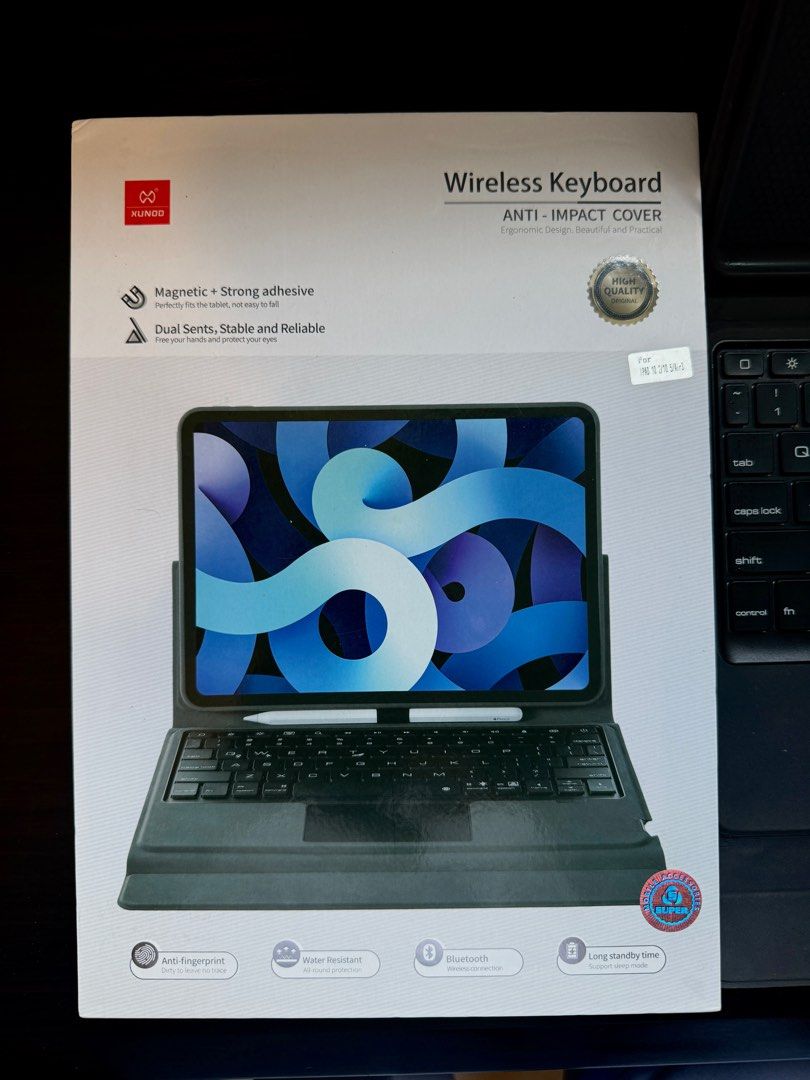 XUNDD keyboard for Ipad 8th or 9th gen (Category: Computer Keyboard) located in Paranaque City. Submitted by techsupreme07 (Listing ID 1366435939, Image 3). Description: For sale: XUNDD ipad keyboard with backlight and touchpad for ipad 10.2 inch (8th & 9th gen) Bought for 3000, selling for 1200 only or swap to apple pencil. I will add cash. Sta. Mesa Area only for meetup.