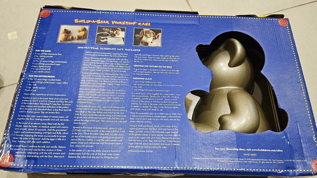 Bear cake pan65074093498369114