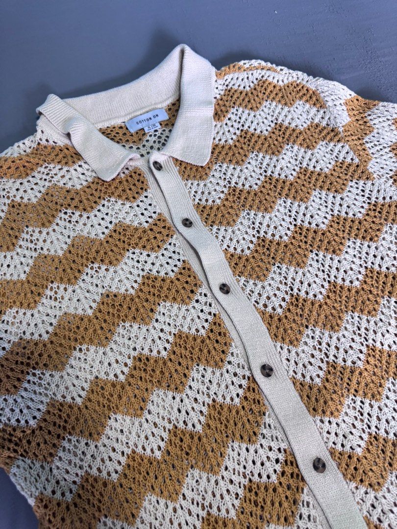 Cotton On Knitted Overshirt Polo (Category: Tshirts & Polo Shirts ) located in Legazpi City. Submitted by mechan88 (Listing ID 1361801201, Image 3). Description: .