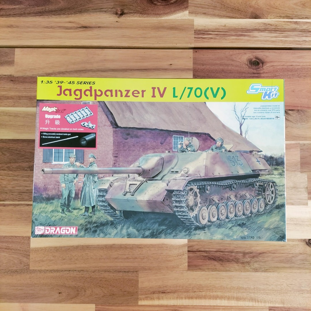Maquette DRAGON 6397 1/35 Jagdpanzer IV - Avec Chenilles Kaizen Et Canon Métal Lionmarc