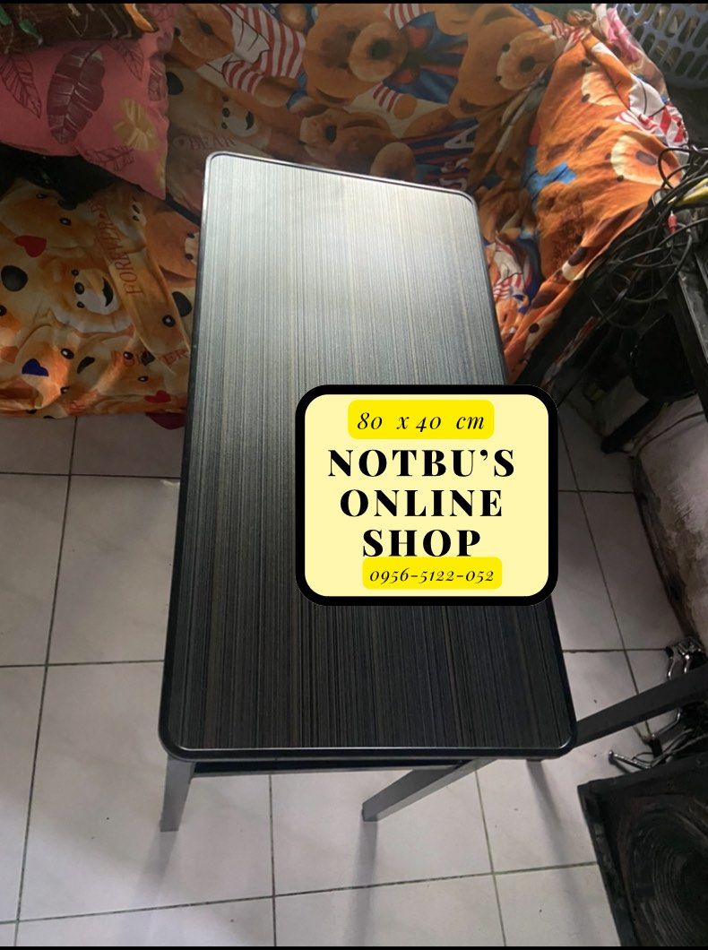 FOLDABLE COMPUTER TABLE (Category: Tables & Sets) located in Manila. Submitted by kellychz (Listing ID 1361882910, Image 3). Description: FOLDABLE COMPUTER TABLR SALE SAME DAY DELIVERY BRAND NEW COD GCASH.