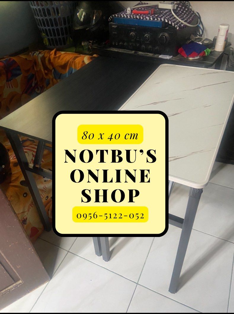 FOLDABLE COMPUTER TABLE (Category: Tables & Sets) located in Manila. Submitted by kellychz (Listing ID 1361882910, Image 1). Description: FOLDABLE COMPUTER TABLR SALE SAME DAY DELIVERY BRAND NEW COD GCASH.