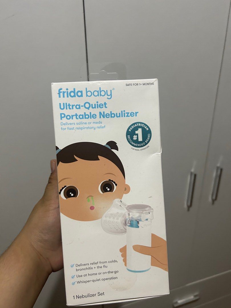 Frida baby ultra quiet nebulizer (Category: Other Babies Going Out Needs) located in Manila. Submitted by stellasonlinegaragesale (Listing ID 1361903340, Image 1). Description: Bought in USA.