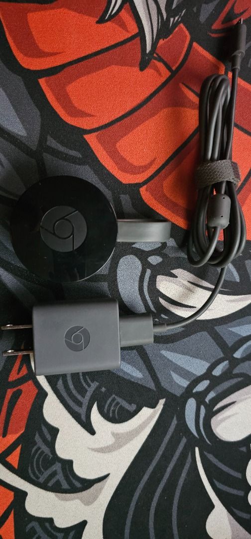Google Chromecast Gen 2 (Category: Other Accessories) located in Pasay City. Submitted by bs_flatline (Listing ID 1361896334, Image 1). Description: Model Number: NC2-6A5 Generation: 2nd Generation Type: Streaming media player Connectivity: HDMI, Wi-Fi, Bluetooth Color: Black RFS: Upgraded to Google TV.