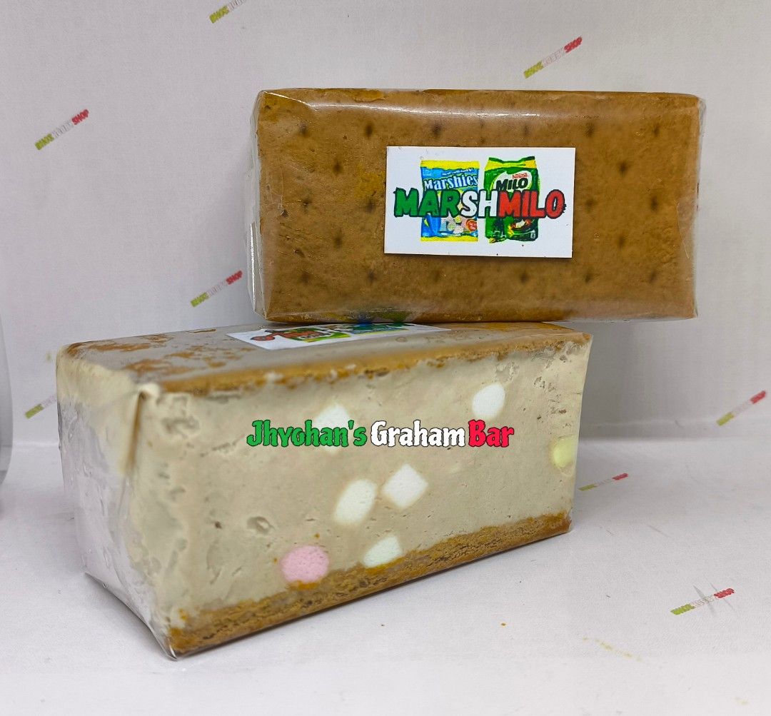 Graham Bar (Category: Homemade Bakes) located in Quezon City. Submitted by bhozthon27 (Listing ID 1361885803, Image 3). Description: OPEN SLOT FOR ADDITIONAL RESELLER PM LANG PO TY... DAGDAG INCOME Jhyohan's Graham Bar (MAKAPAL) 🍪 Cookies & Cream 🥭 Mango Flavor 🍫 Marsh-Milo 🍠 Ube Cheese LOCATION: Tatalon/Roxas Q.C FREE TARPAULIN🤩🤩🤩.