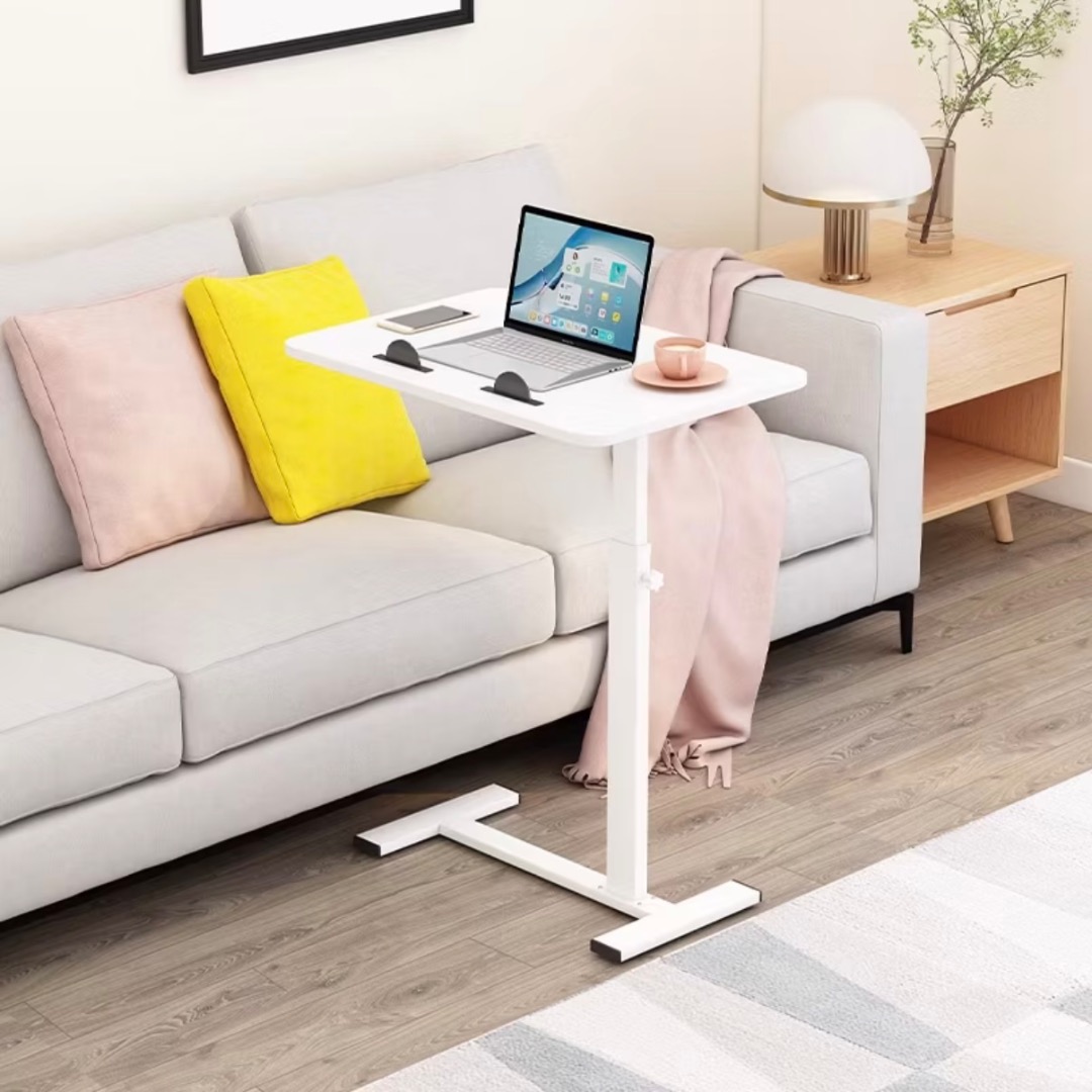 Height Adjustable Laptop Table | Bedside Overbed Desk | Rolling Study ...