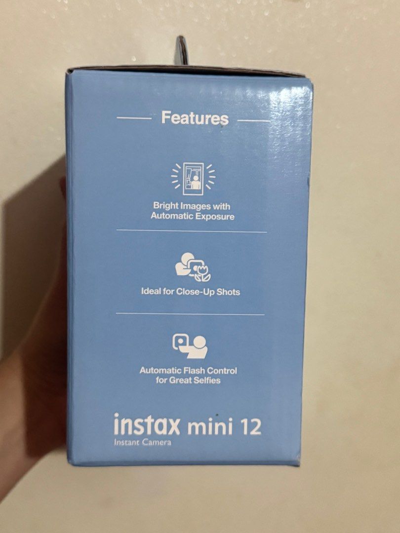 Instax Mini 12 (Category: Cameras) located in Manila. Submitted by ideclutteranything (Listing ID 1361893734, Image 3). Description: Bnew & never used Instax Mini 12 Complete inclusions.