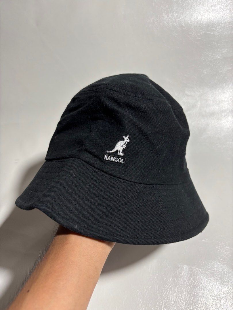 Kangol bucket hat (Category: Caps & Hats) located in Manila. Submitted by earlylifecrisis3 (Listing ID 1361908606, Image 1). Description: Please check all photos for reference •Refund / Returns not allowed allowed •Please do check the dimensions size on labels sometimes are not accurate on the sizing •Ask me before purchasing .