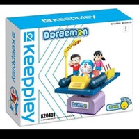 Keeppley Doraemon Time Machine Mesin Waktu Doraemon Diorama, Serba ...