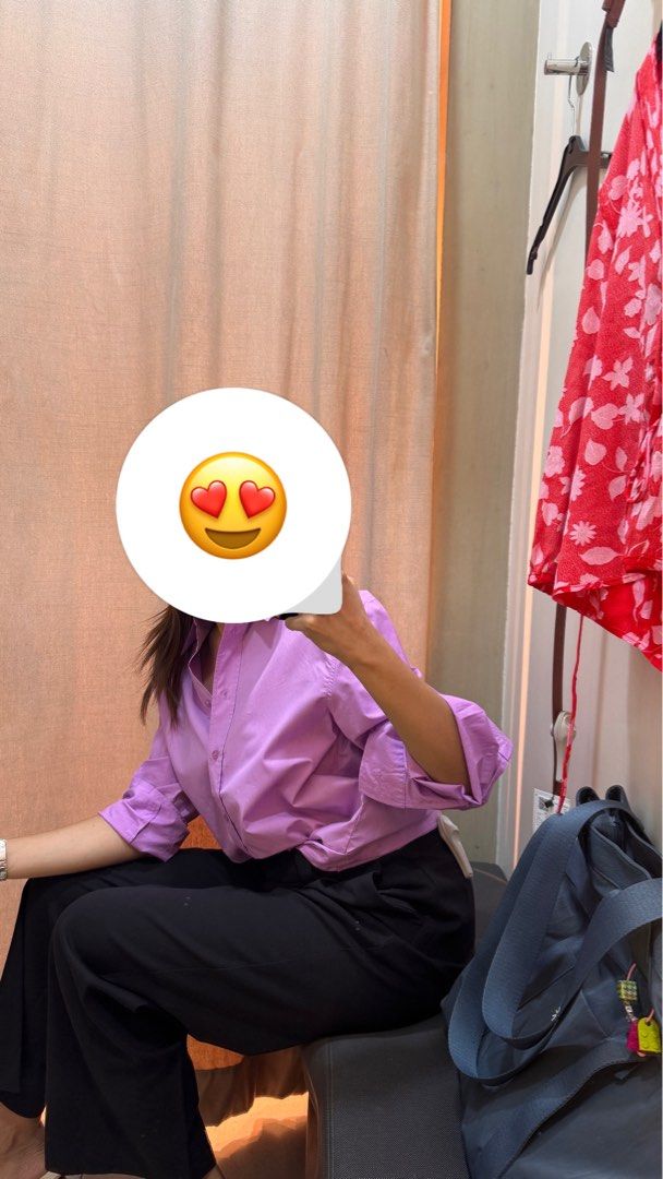 Mango Longsleeve Purple/Lavender (Category: Longsleeves) located in Quezon City. Submitted by declutterkyusi (Listing ID 1361865337, Image 3). Description: .