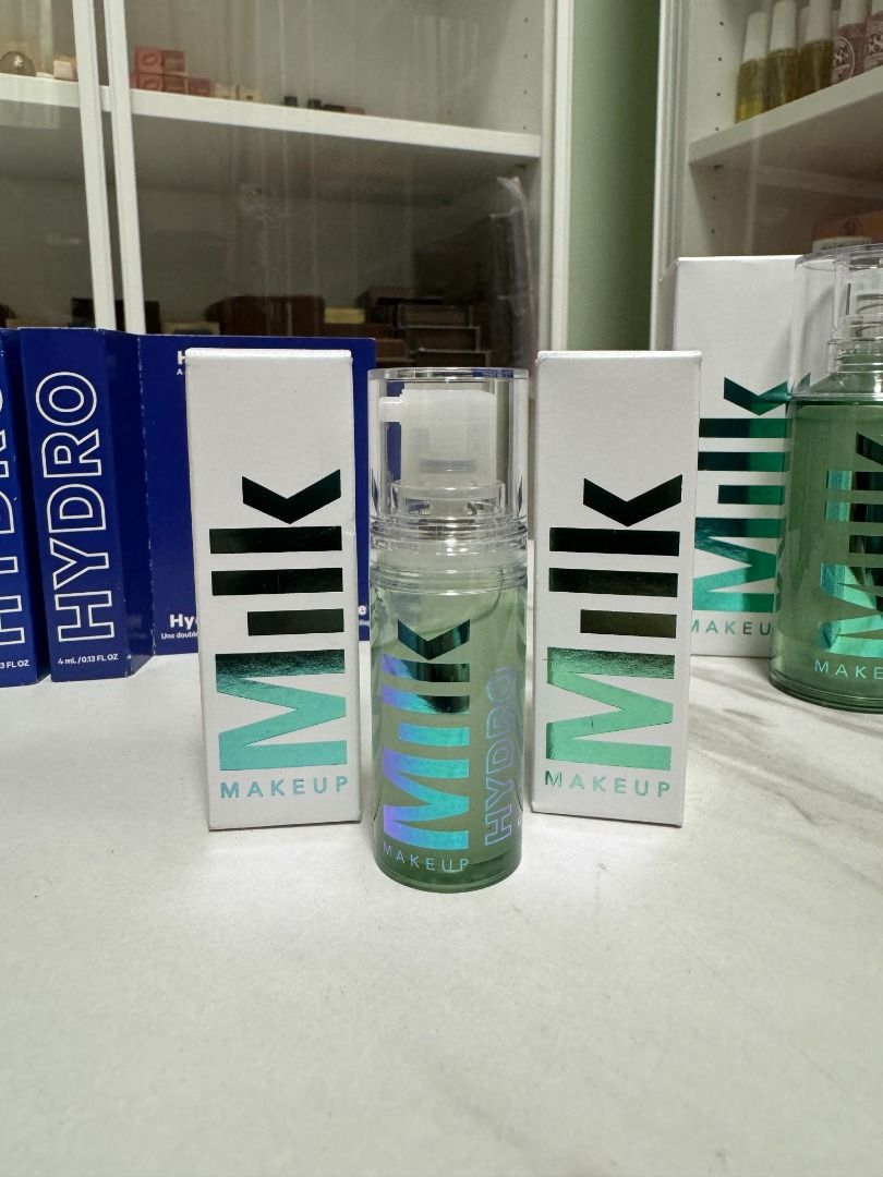MILK MAKEUP Hydro Grip Primer (Category: Makeup) located in Quezon City. Submitted by happyfactoryph (Listing ID 1361830820, Image 3). Description: MILK MAKEUP Hydro Grip Primer 🌸 Primer 4 ml - P790 Primer 8 ml -4ml x 2 - P1290 Primer 10 ml nobox - P1590 Primer 10 ml - P1690 Primer 45 ml - P3190 ⭐ MOP: COD, BPI, BDO, Metrobank, Gcash ⭐ Shipping: Grab, Lalamove, J&T, LBC⁣ ⁣ ⭐ ORDER Form Name: Order(s): Contact Number: Delivery Address: ⭐ Prices l