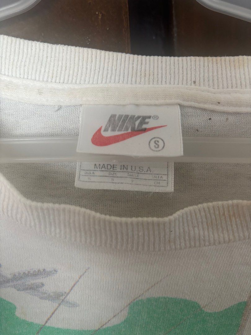 Nike Michael Jordan Vintage (Category: Tshirts & Polo Shirts ) located in Makati City. Submitted by jctaruc (Listing ID 1361860677, Image 2). Description: FOR SALE Vintage Nike Michael Jordan Shirt Used, Size S Php2,500 Payment via Cash, GCASH or BPI Bank Transfer Shipping via Grab/Lalamove c/o Buyer Meetups in Makati; Glorietta, Greenbelt or One Ayala .