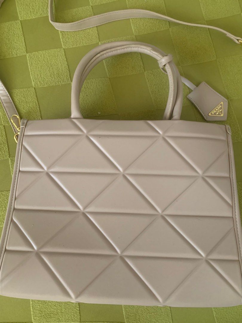Prada 2way (Category: Luxury Bags & Wallets) located in Santa Rosa. Submitted by declutteringthings08 (Listing ID 1361837470, Image 3). Description: Selling my preloved bag no issue RFS: Declutterring .