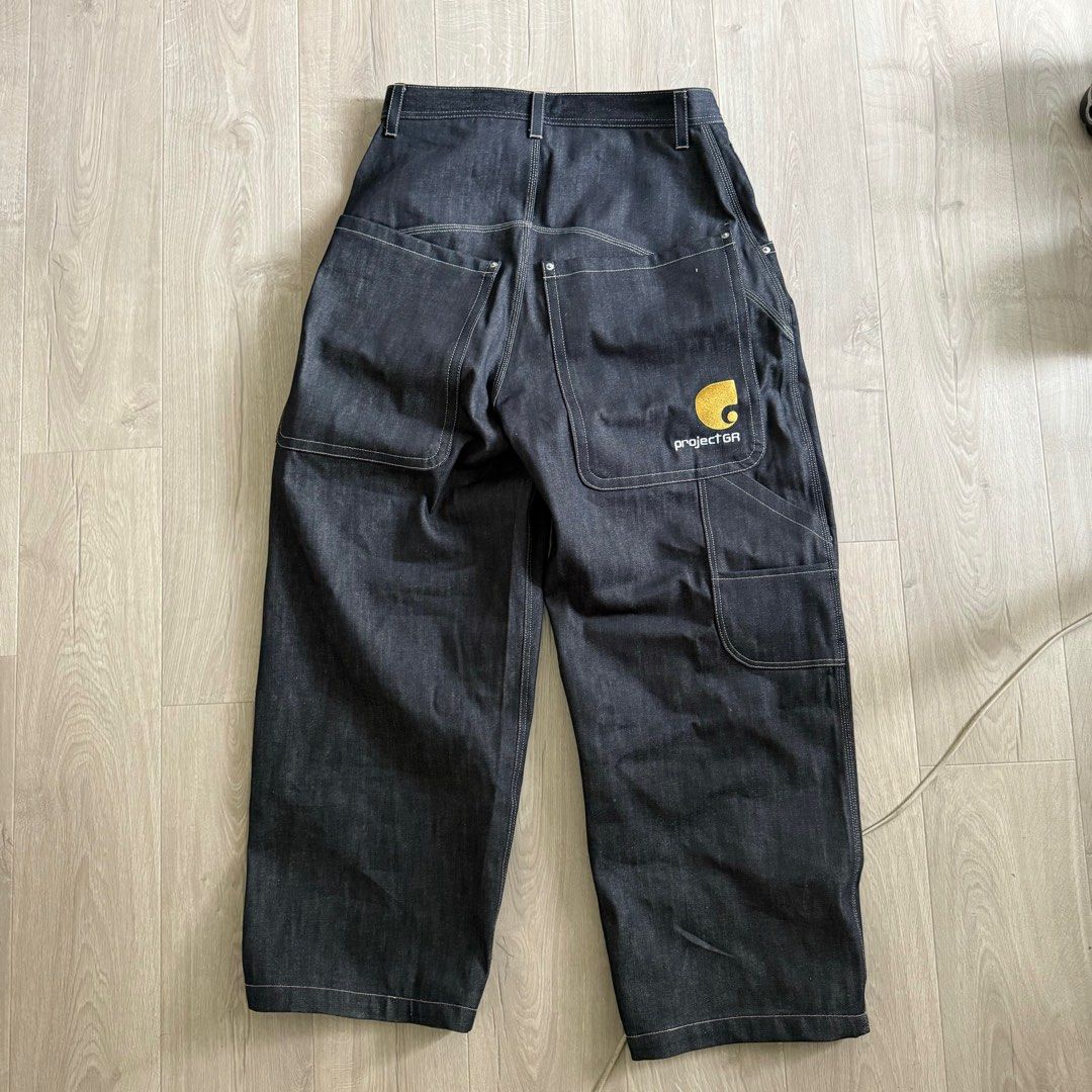 PROJECT GR Retro Baggy超クールなストリート風水の牛仔パンツ PROJECT G/R プロジェクト ジーアール SS25RETRO BAGGY DENIM