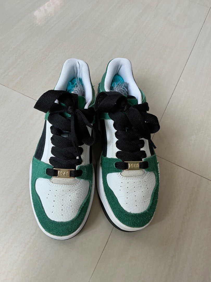 Puma sneakers (Category: Sneakers) located in Bulacan. Submitted by jamjam_22 (Listing ID 1254633502, Image 1). Description: Puma x ntc looks new used twice only rfs not using Can haggle .