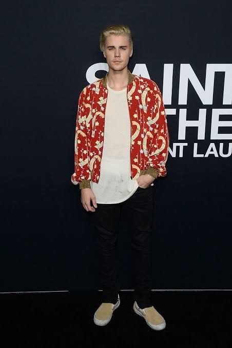 Saint Laurent Bomber Jacket (Category: Luxury Apparel) located in Bacolod City. Submitted by cast.archives (Listing ID 1361806652, Image 3). Description: Saint Lauren Bomber Jacket Size: Medium Condition: Excellent Flaw: None, normal sign of used 7,000+shipping fee.