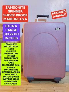 SAMSONITE SPINNER SHOCKPROOF LUGGAGE