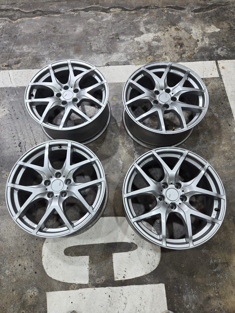 SSR GTV03 - 18 inch Rims, Car Accessories, Tyres & Rims on Carousell