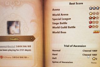 Compte Summoners War: Sky Arena - Groa + Leah + Leo - Android/Apple