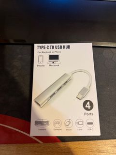 Typc C USB3.0 Hub63012451844482110