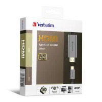 Verbatim Type C 3.1 to HDMI 4K Cable 200cm63015653585154110