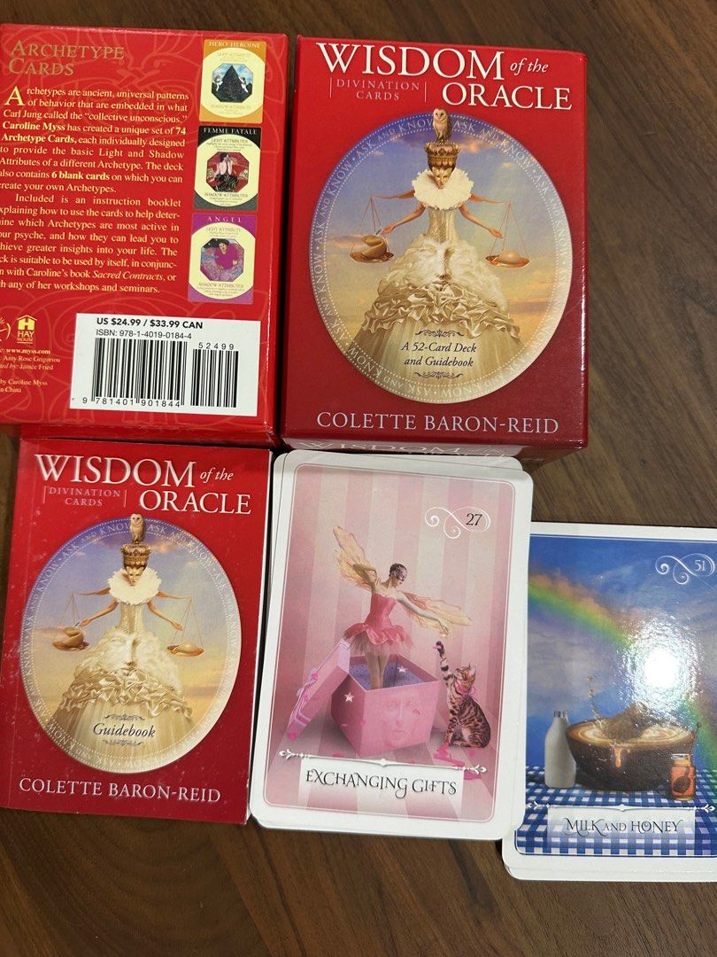 Wisdom of the Oracle Cards by Colette Baron-Reid, Hobbies & Toys, Toys ...