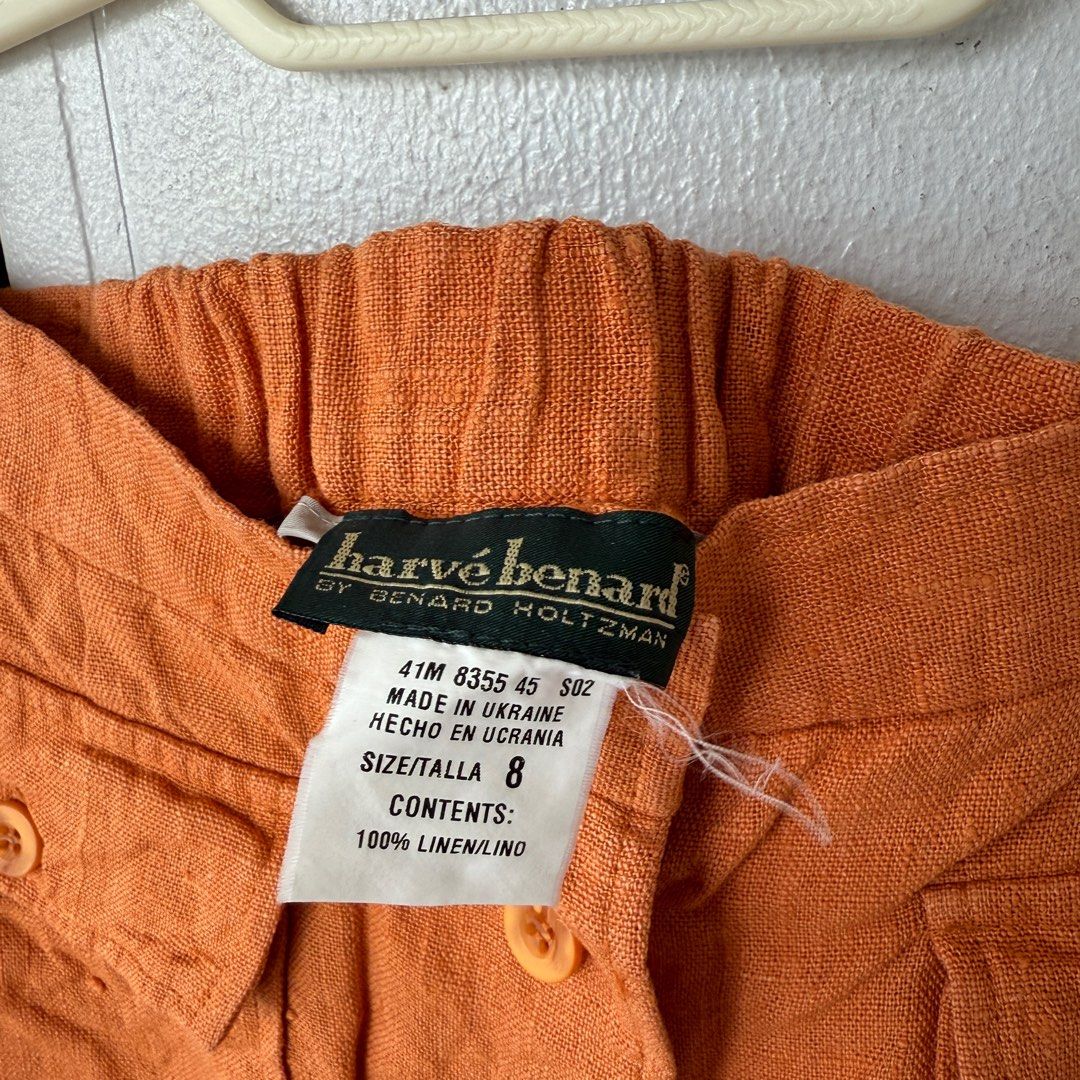 100% Linen Skirt (Category: Skirts) located in Makati City. Submitted by avlca (Listing ID 1362039410, Image 2). Description: Harvé Benard 100% linen material for S to M frames (26-28 waist) midi length RFS: decluttering.