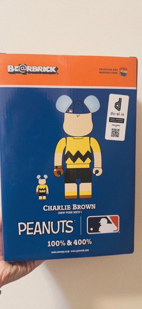 庫柏力克熊BE@RBRICK PEANUTS SNOOPY x MLB（全新未拆), 書籍