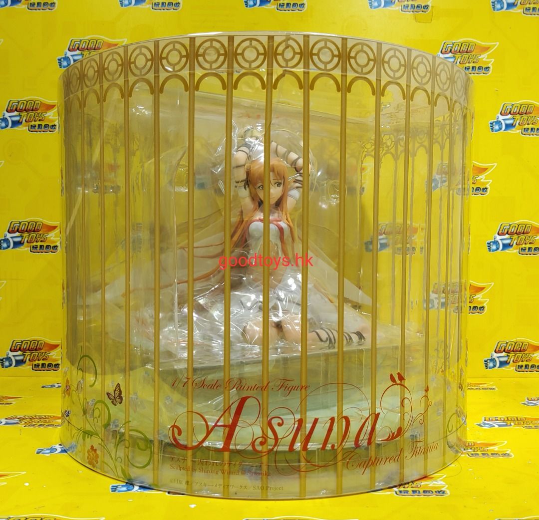 全新未開封 MAXFACTORY/MF 1/7 SWORD ART ONLINE ASUNA CAPTURED TITANIA刀劍神域 亞絲娜 ...