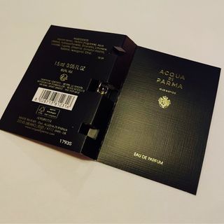 Out of print❗Acqua Di Parma, 1.5ml, convenient to carry for on-the-go EDP touch-ups, Acqua di Parma Blu Mediterraneo Oud & Spice unisex eau de parfum64190236145539110