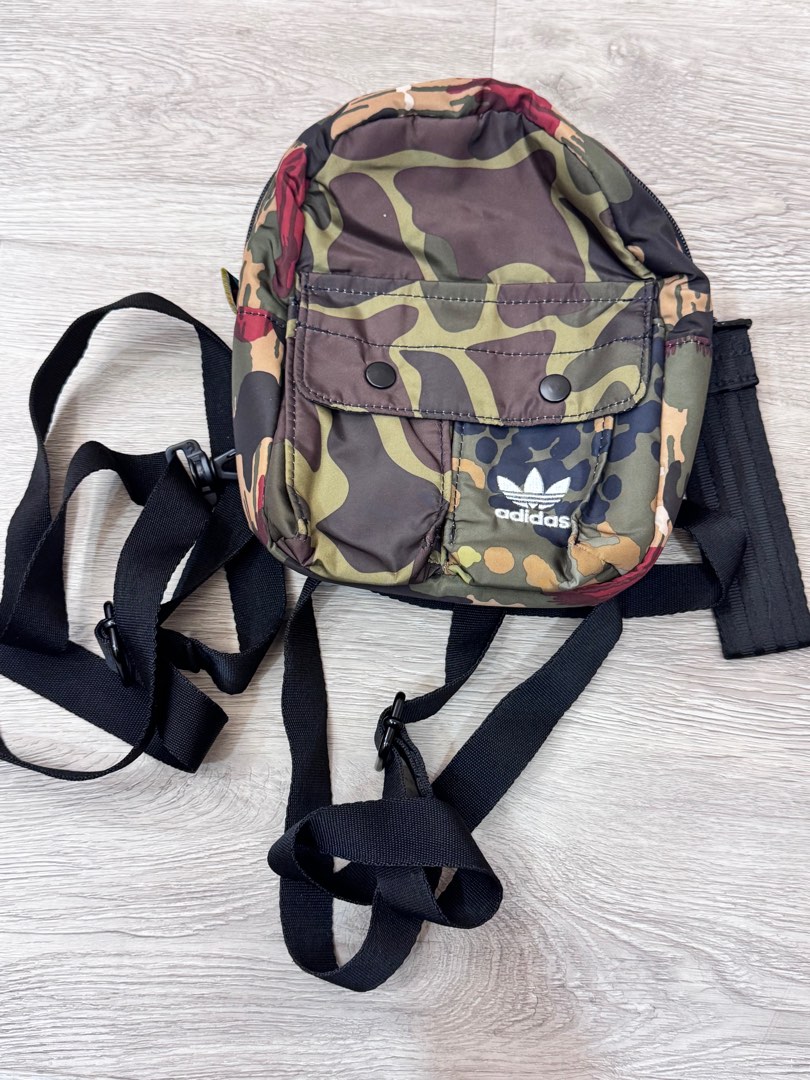 Adidas x Pharrell Williams Camo mini backpack/sling bag, Women's