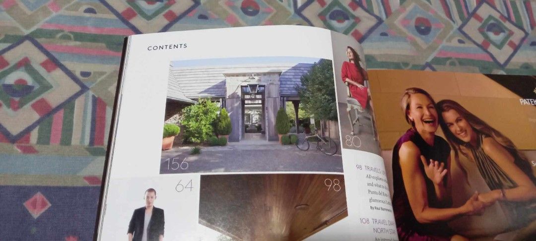 Architectural Digest (issue November 2011) (Category: Magazines) located in Tanay. Submitted by the4thram (Listing ID 1361965968, Image 2). Description: .