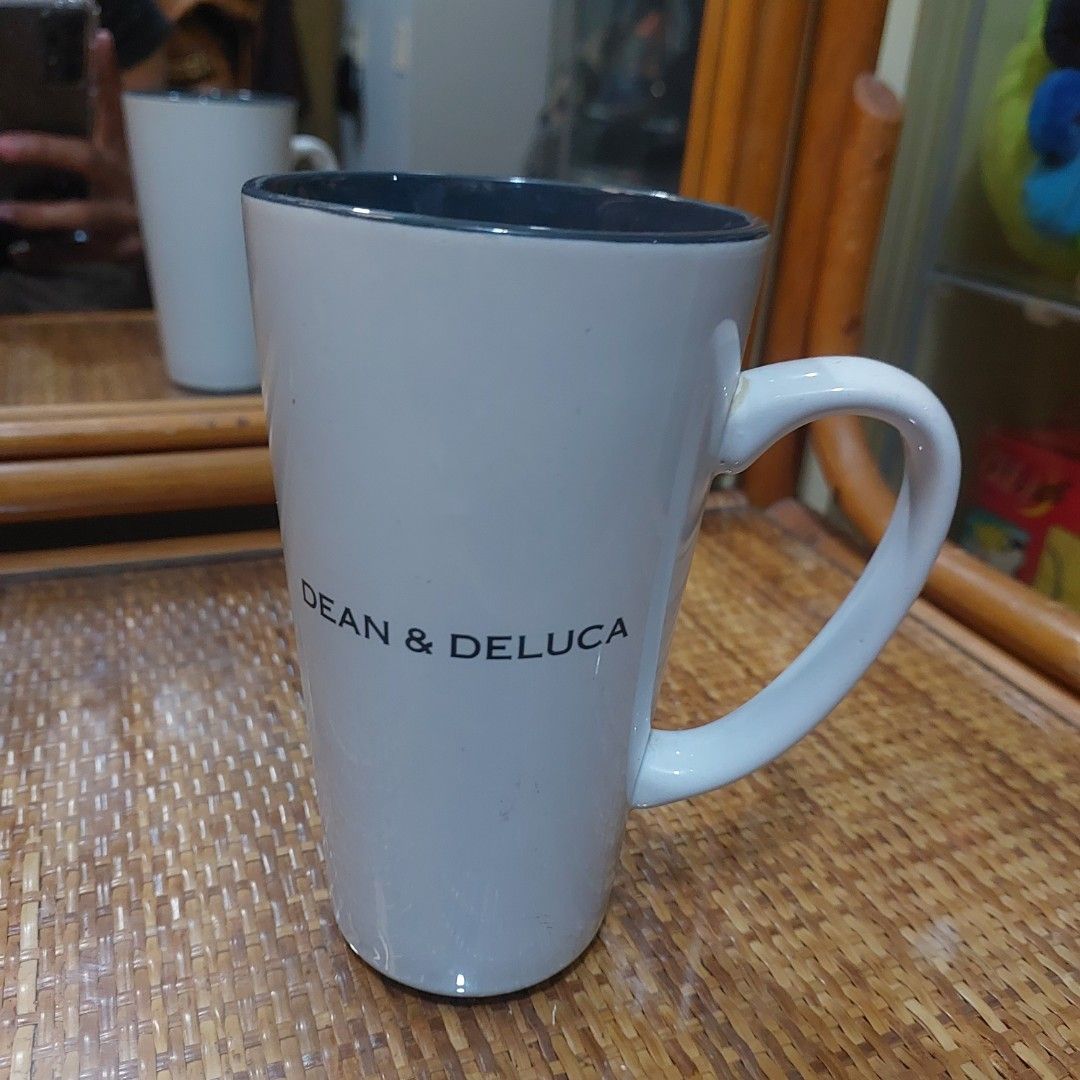 Authentic Dean & Deluca Tall Ceramic Latte Mug (Category: Coffee & Tea Tableware) located in Binangonan. Submitted by makoleksyon (Listing ID 1361992368, Image 1). Description: excellent condition like new no flaws bought in Japan microwave Safe.